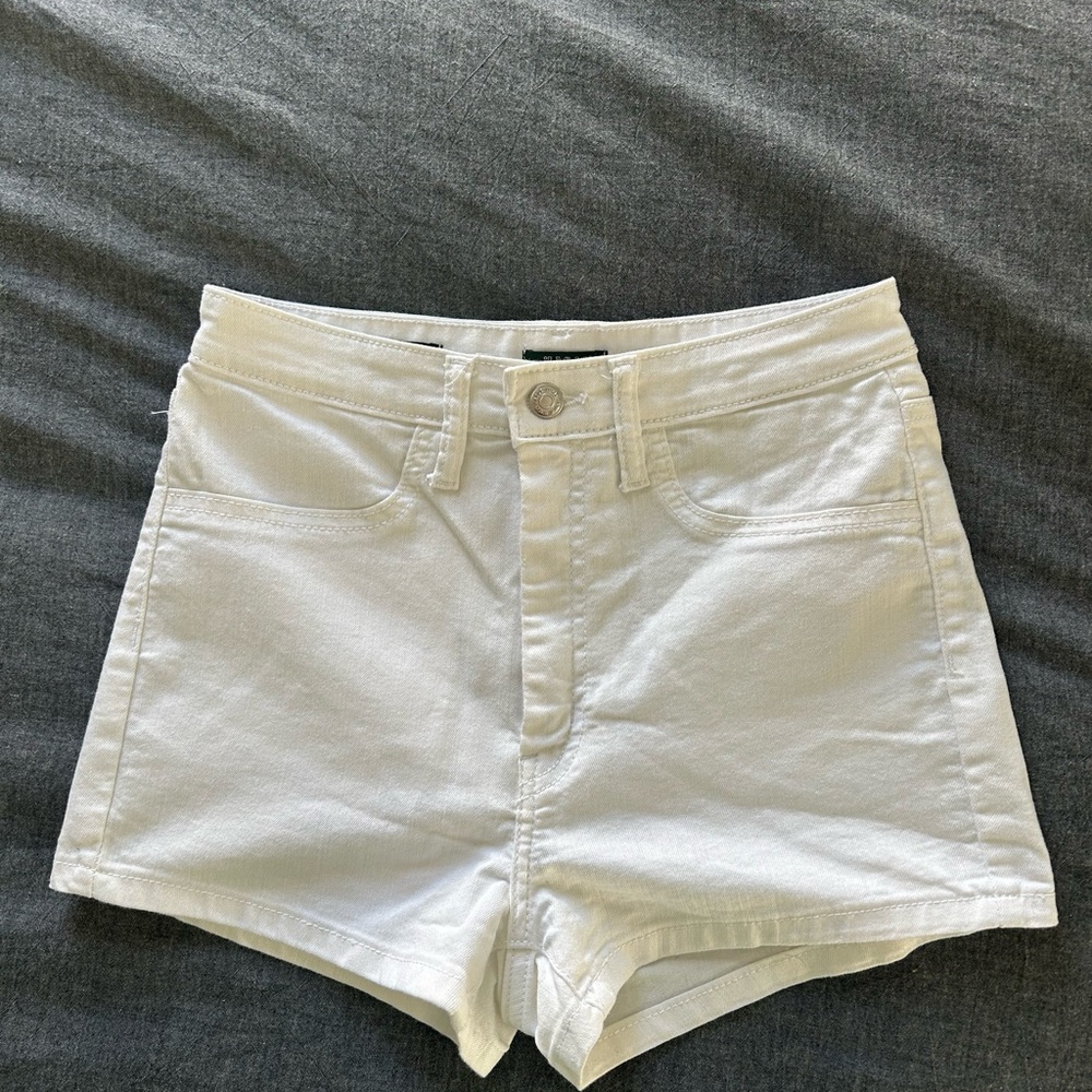 Wild Fable High Waisted White Denim Shorts